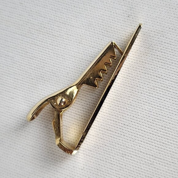 Vintage Gold Tie Clip - Picture 4 of 5